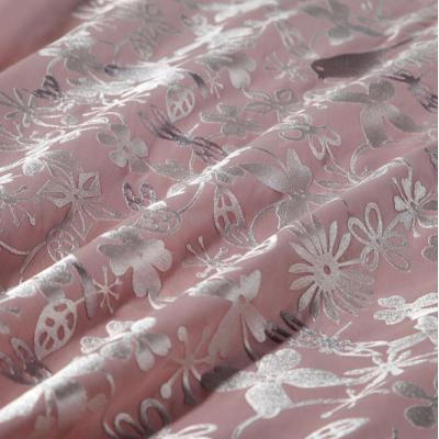 纯棉四件套全棉被套欧美刺绣花田园粉色简约欧式床上用品