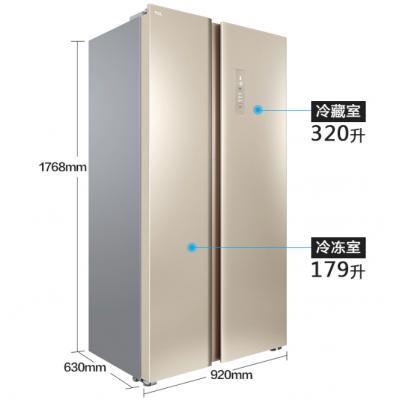TCL BCD-499WEF1小对开门冰箱双开门家用电冰箱 ...